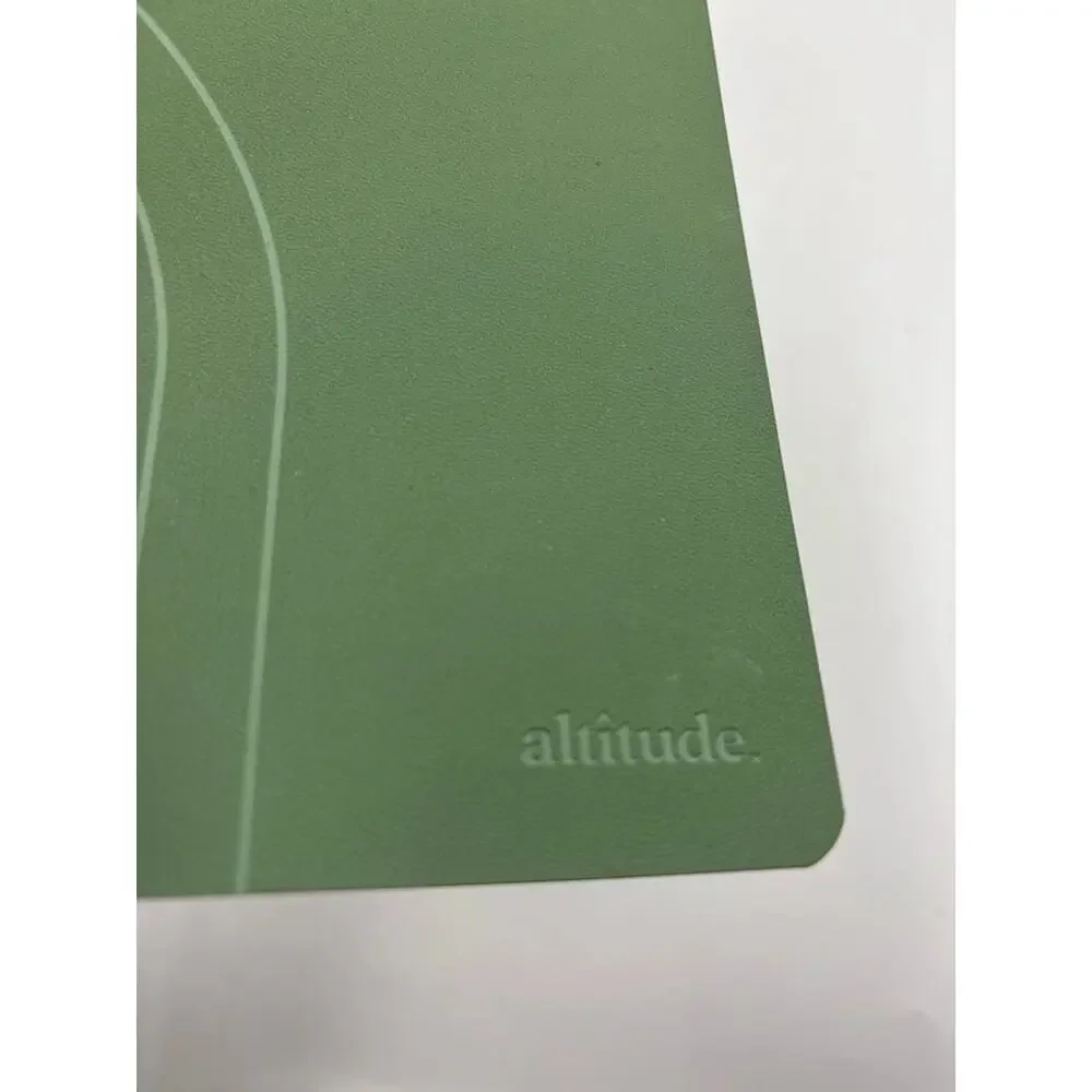 Altitude 160-page Ruled Journal Dark Sage Vegan Leather Debossed Arch Detail